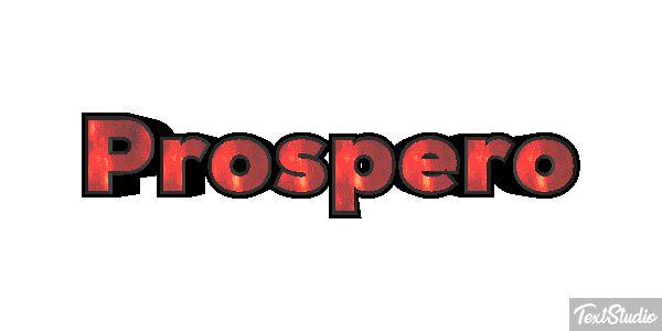 Prospero Effetto testo