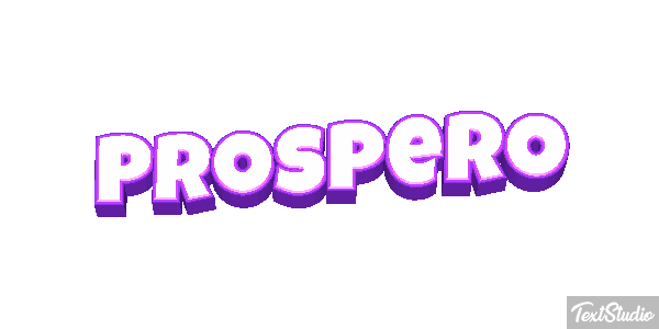 Prospero Effetto testo