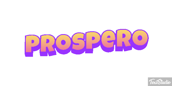 Prospero Effetto testo
