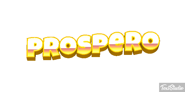 Prospero Effetto testo