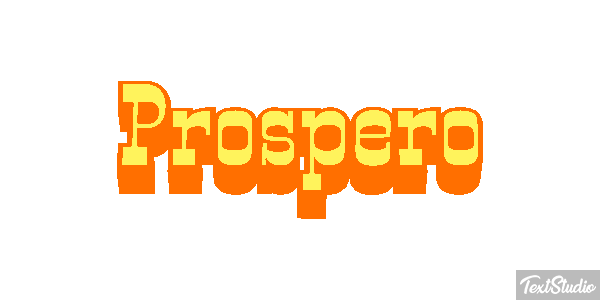 Prospero Effetto testo