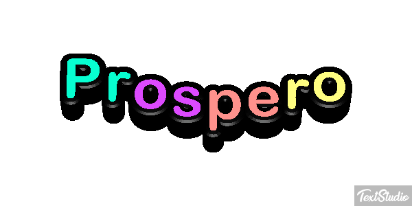 Prospero Effetto testo