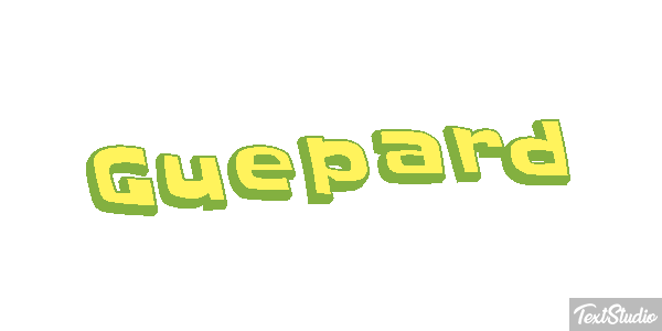 Guépard Effetto testo