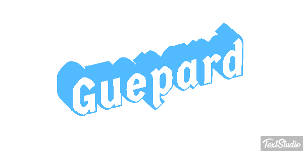 Guépard Effetto testo