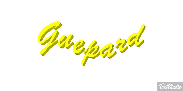 Guépard Effetto testo