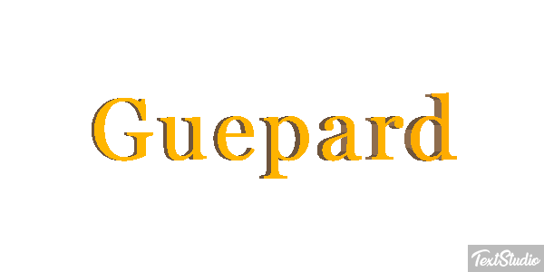Guépard Effetto testo