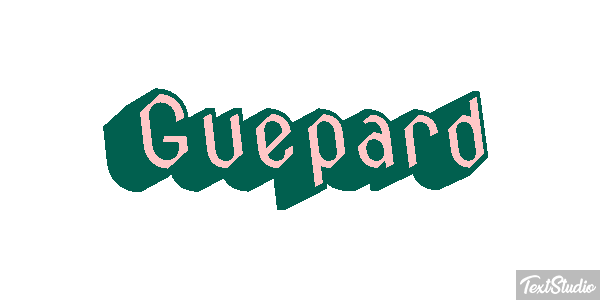 Guépard Effetto testo