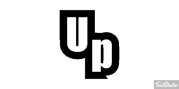Up Efeito do texto