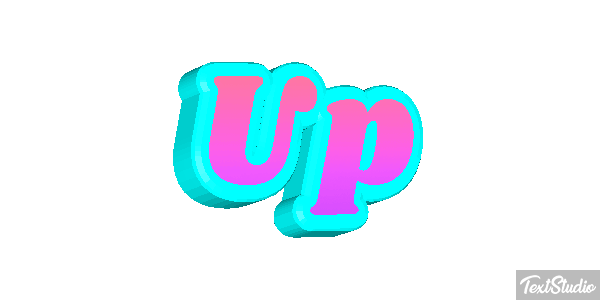 Up Efeito do texto