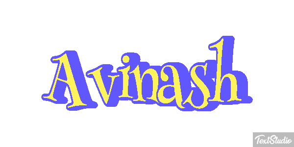 Avinash テキスト効果