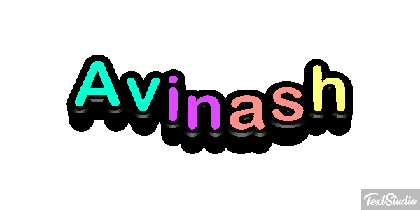 Avinash テキスト効果