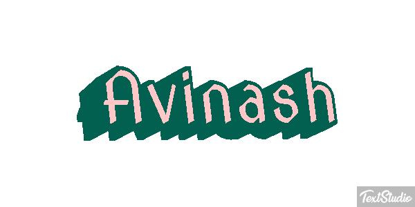 Avinash テキスト効果