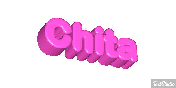 Chita Efeito do texto
