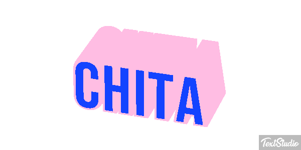 Chita Efeito do texto
