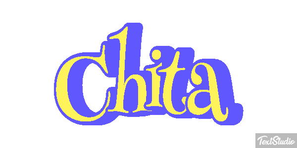 Chita Efeito do texto