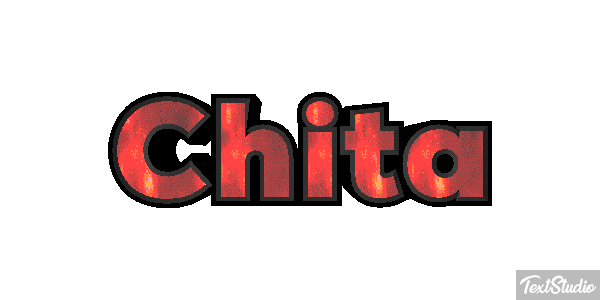 Chita Efeito do texto