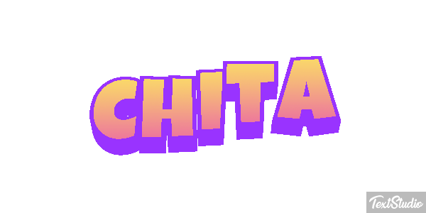 Chita Efeito do texto