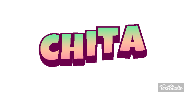 Chita Efeito do texto