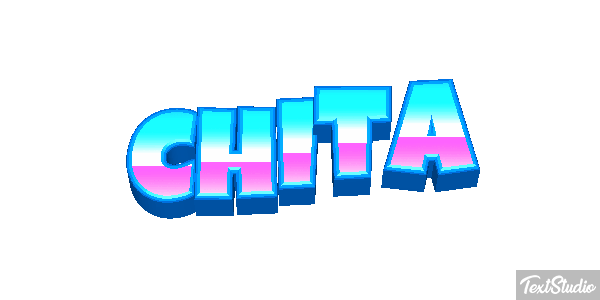 Chita Efeito do texto