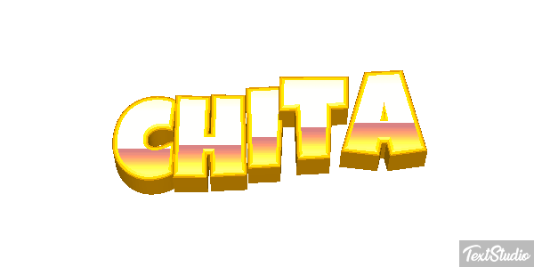 Chita Efeito do texto