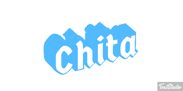 Chita Efeito do texto