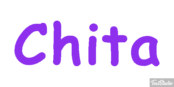 Chita Efeito do texto