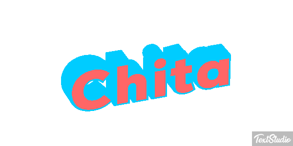 Chita Efeito do texto