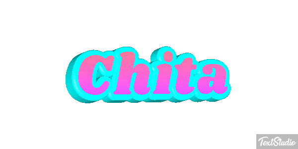 Chita Efeito do texto
