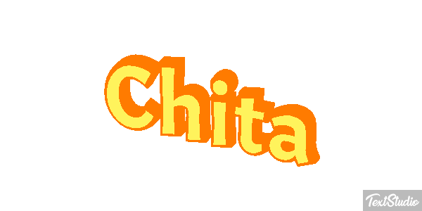 Chita Efeito do texto