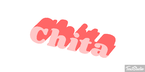 Chita Efeito do texto