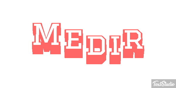 Medir Text effect