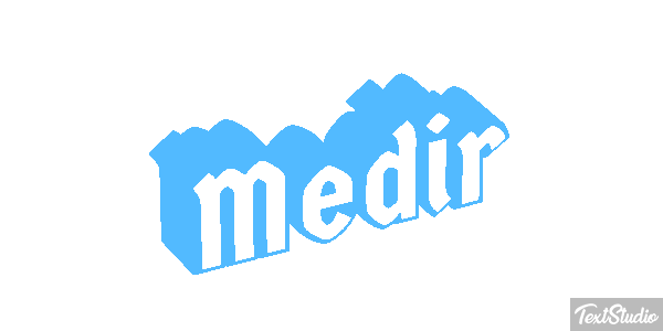 Medir Text effect
