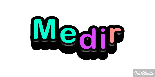 Medir Text effect