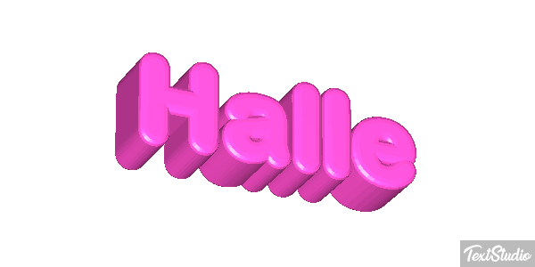 Halle Effet de texte