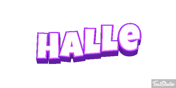 Halle Effet de texte