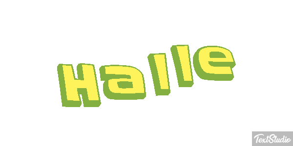 Halle Effet de texte