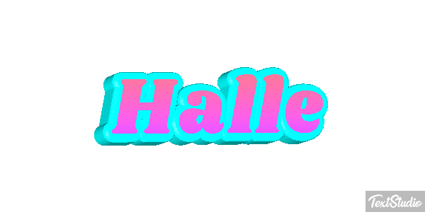 Halle Effet de texte