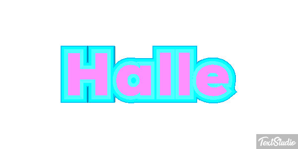 Halle Effet de texte