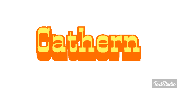 Cathern Text effect