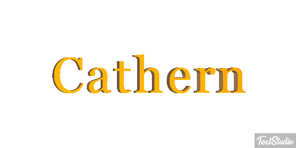 Cathern Text effect