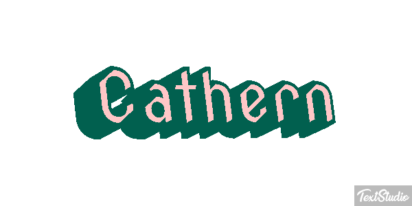Cathern Text effect