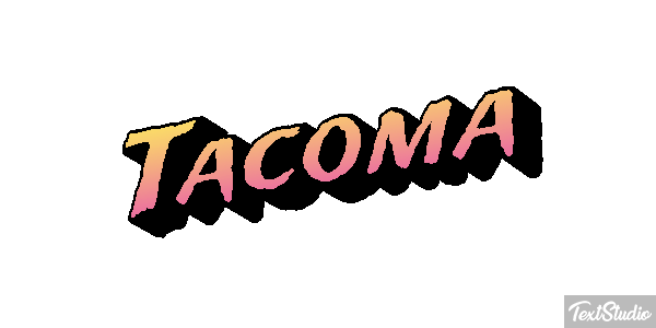 Tacoma Efekt tekstowy