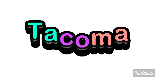 Tacoma Efekt tekstowy