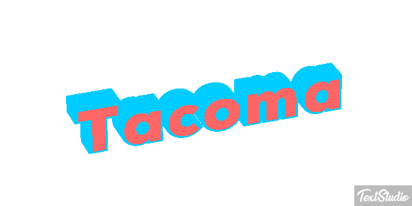 Tacoma Efekt tekstowy