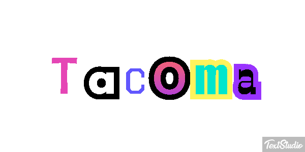 Tacoma Efekt tekstowy