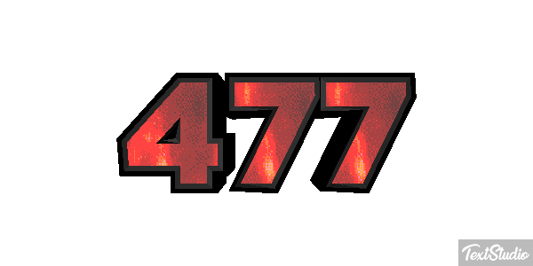 477 Texteffekt