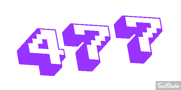 477 Texteffekt