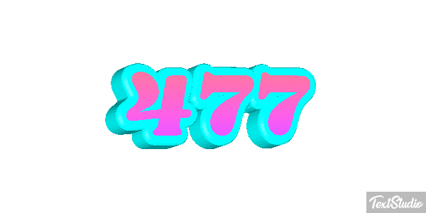 477 Texteffekt