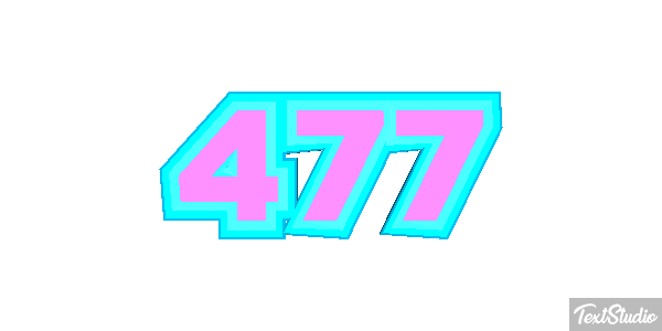 477 Texteffekt