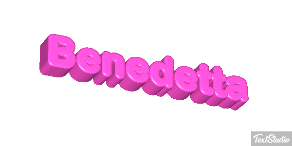 Benedetta テキスト効果